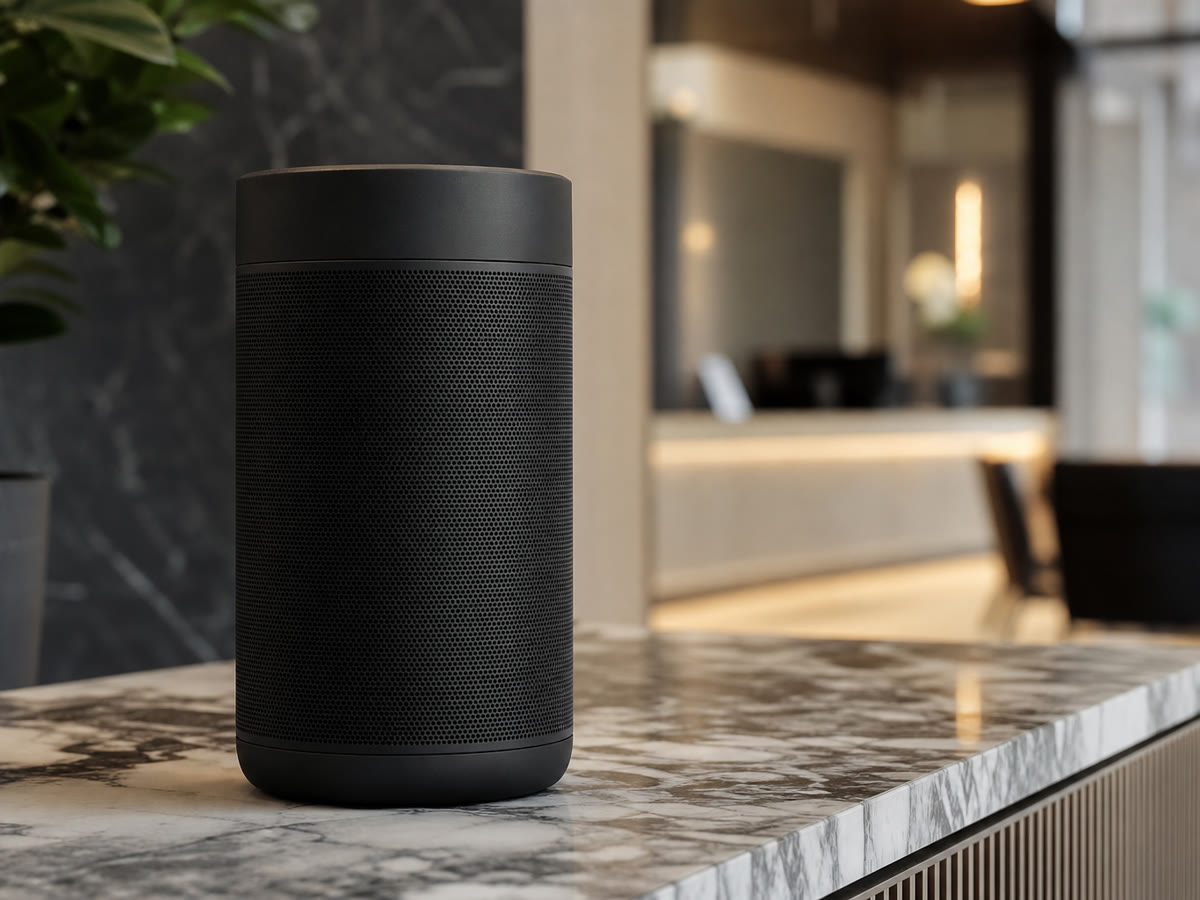 Sonos standalone commercial speakers for restaurant, lobby, and office background music in Northern Virginia.