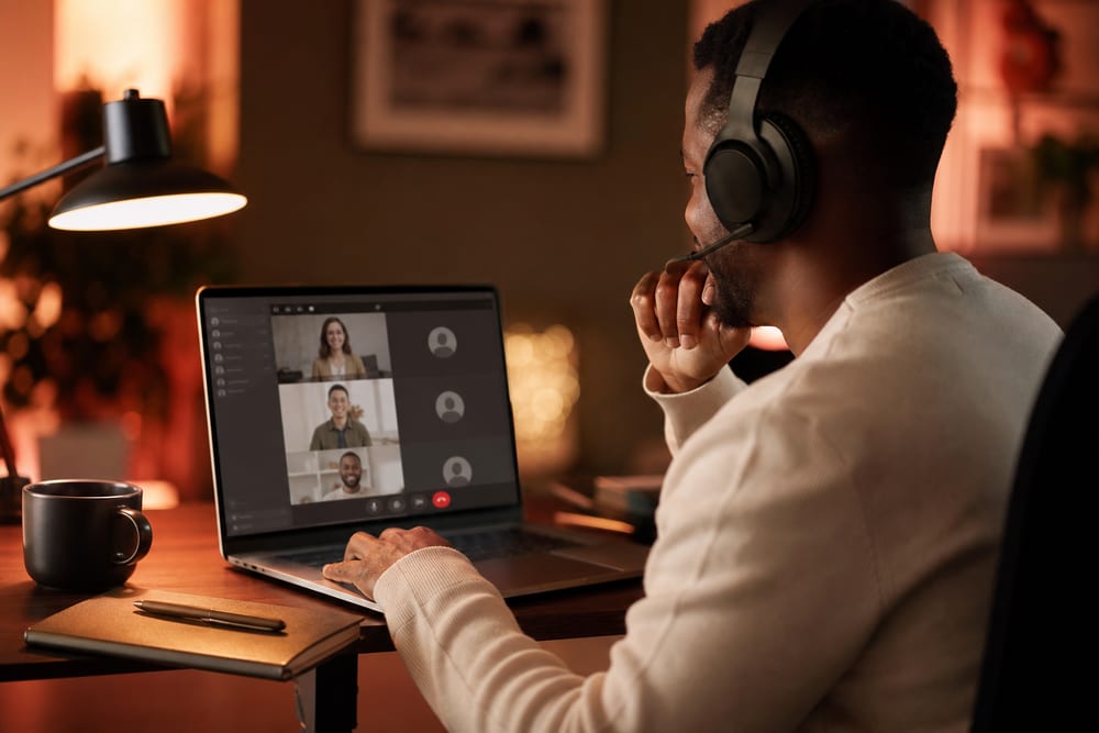 Microsoft Teams Phone calling interface used as a business phone system.