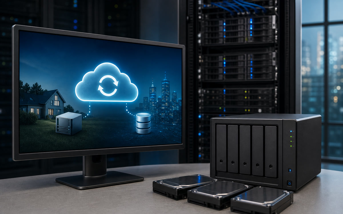 Cloud and local backup solutions for small business data protection in Northern Virginia.