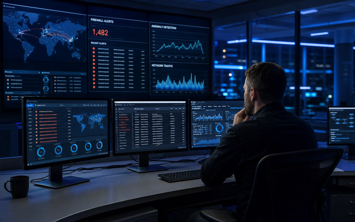 24/7 cybersecurity monitoring for small business networks in the DMV.