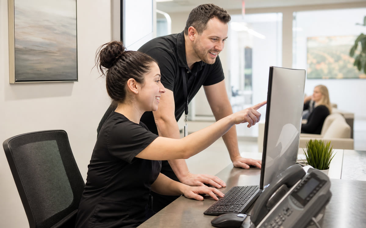 Practice management application support for a dental or medical office in Northern Virginia.